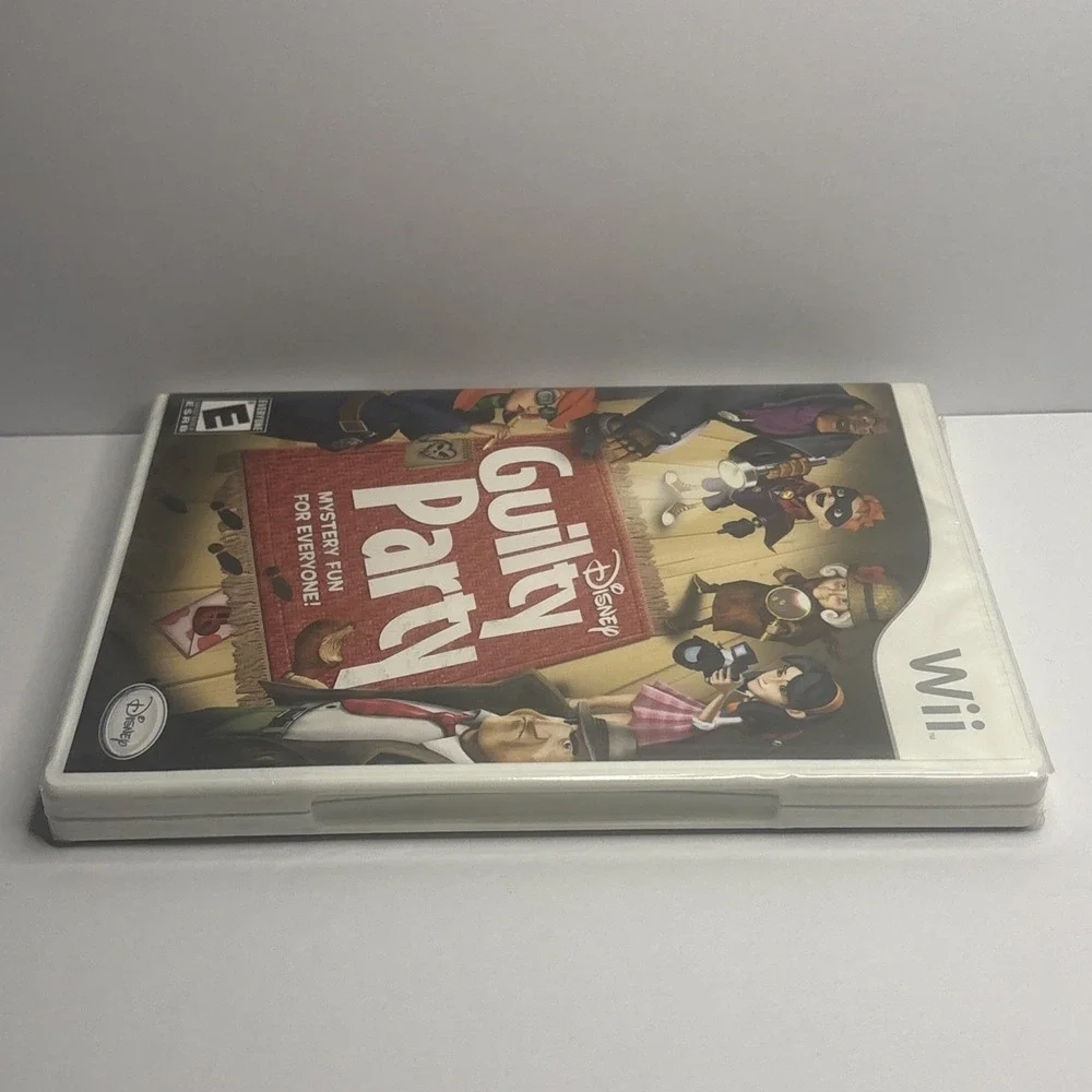 Disney Guilty Party Nintendo Wii 🔥Fast Shipping🔥Factory Sealed